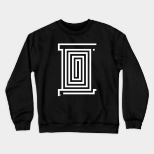 SPAGHETTI - Minimal Pixel Linear Art Crewneck Sweatshirt